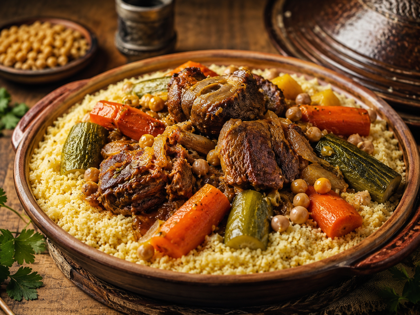 couscous avec viande
