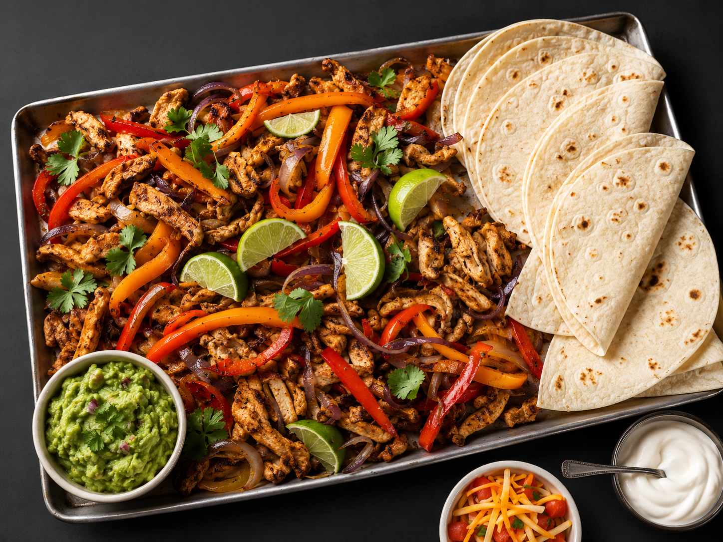 Fajita au poulet