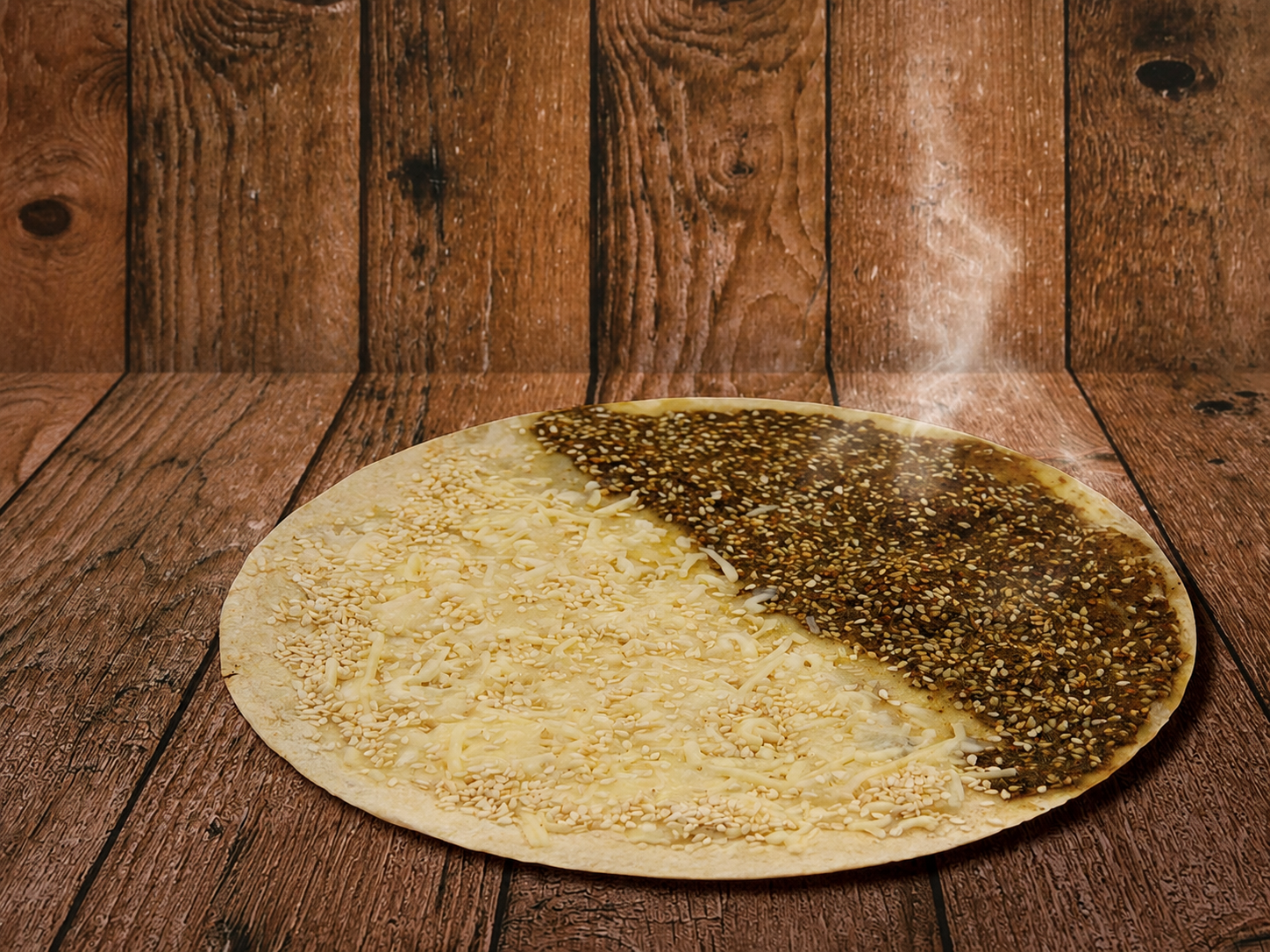 Zaatar et fromage